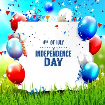 Independence day Stock Illustration
