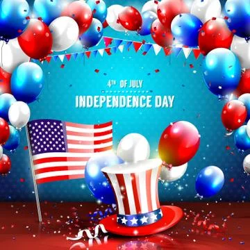 Independence day Stock Illustration