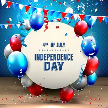 Independence day Stock Illustration