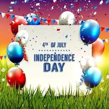 Independence day Stock Illustration