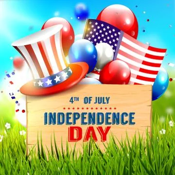 Independence day Stock-Illustration