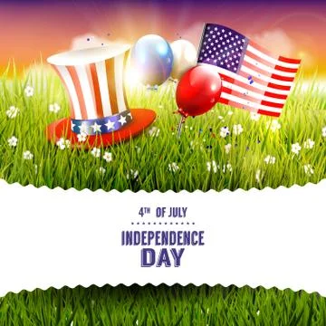 Independence day Illustrazione stock