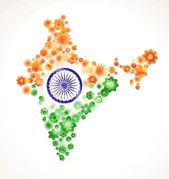 Independence Day of India Stock Illustration