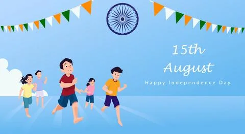 Independence Day of India Stock Illustration