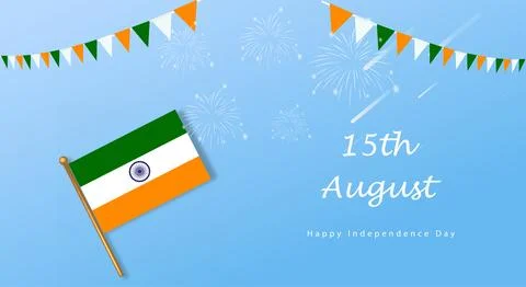Independence Day of India Stock Illustration