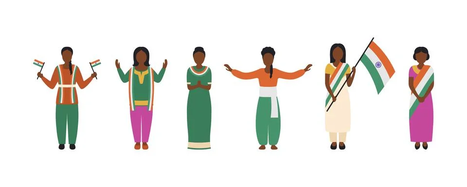 Independence Day of India Stock Illustration
