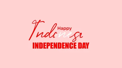 Independence Day Indonesia With Ballons Stock Footage 339059246