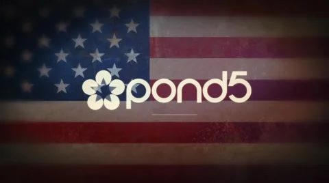 Independence Day Logo Sting Stock After Effects