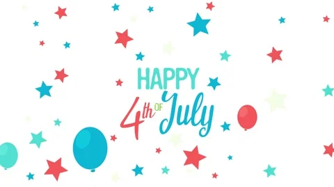 Independence day loop Stock Footage 152540315