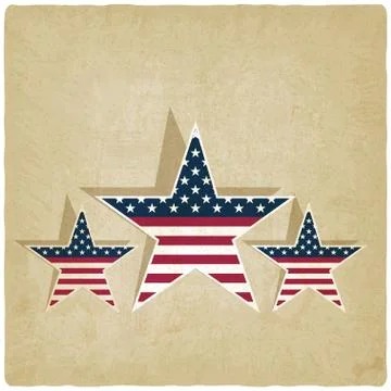 Independence day old background Stock-Illustration
