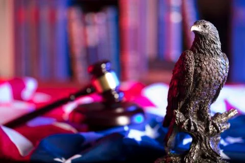 Independence Day theme. Stock Photos