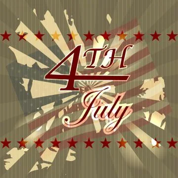 Independence day - vector background Stock Illustration