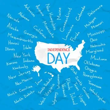 Independence day vector illustration Stock Illustration