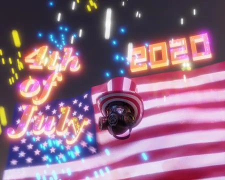 Independence Day3 Stock Illustration