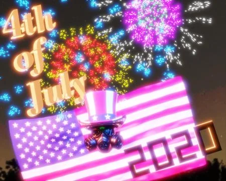 Independence Day6 Stock Illustration