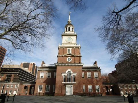 Independence hall Stock Photos