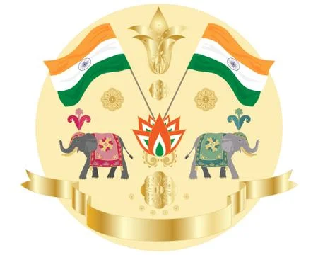 Independence india Stock Illustration