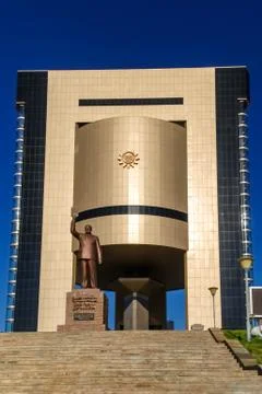 Independence Memorial Museum of Namibia, Robert Mugabe Ave City Centre, Windh Stock-Fotos