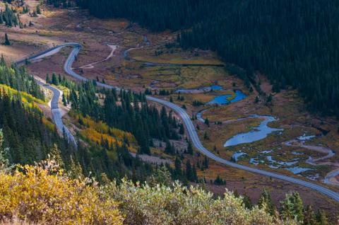 Independence Pass Colorado Stock Photos