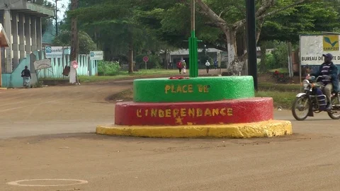 Independence place in Bafang Stock Footage 81370693