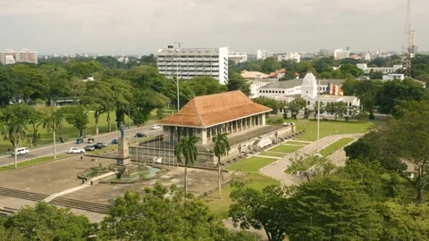 Independence Square in Colombo Stock Footage 227349400