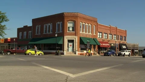 Independence Square Corner Crossing Stock Footage 92226822