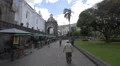 Independence Square with the Metropolitan Cathedral in Quito 4k or 4k+ Resolution