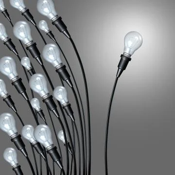 Independent Idea Stock Illustration