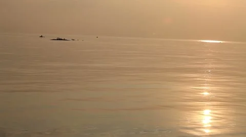 Indescribable view of the sunset on the sea 動画素材 62803718