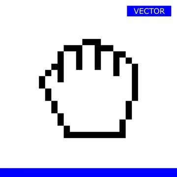 Index finger icon Illustrazione stock