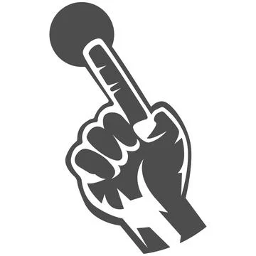 Index Finger Pointing Up Icon Stock Illustration