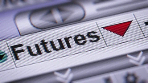 Index of the Futures. Down. Looping. Stock Footage