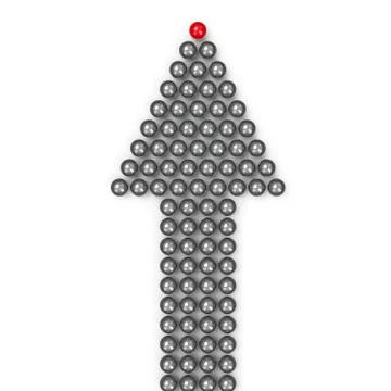 Index made of balls Stock Illustration