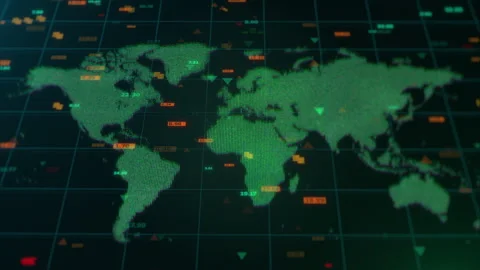 Index map 스톡 동영상 170373192