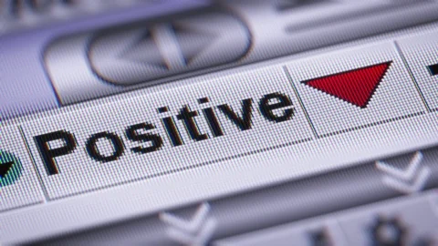 Index of Positive. Down. Looping. Video stock 73331677
