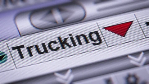 Index of Trucking. Down. Looping. Video stock 73138169