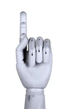Indexfinger up Stock Photos