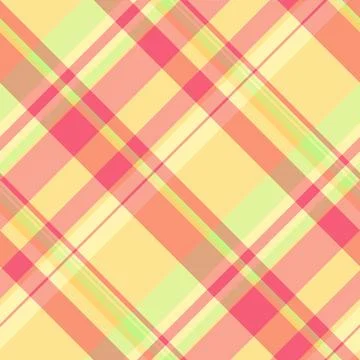 India check seamless vector, dress texture background fabric. Crease tartan.. Stock Illustration