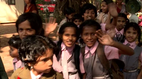 India children Stock Footage 44494986