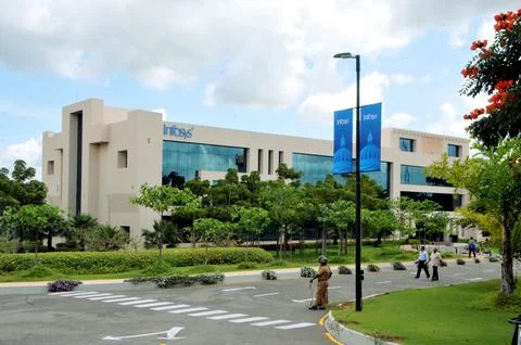 India Computing Infosys Campus - Sep 2009 Stock-Fotos