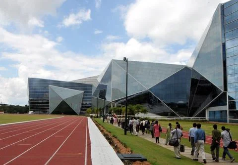 India Computing Infosys Campus - Sep 2009 Stock-Fotos