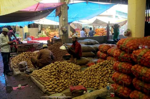 India Essential Commodity Act - Jul 2014 Stock Photos