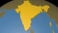 India extruded. Solids. 4k or 4k+ Resolution