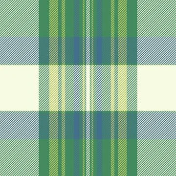 India fabric background vector, minimalist tartan check seamless. Figure pa.. Stock Illustration