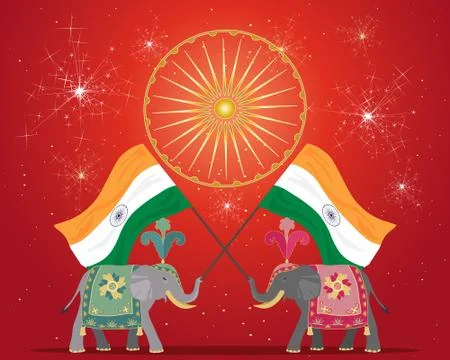 India festive Stock Illustration