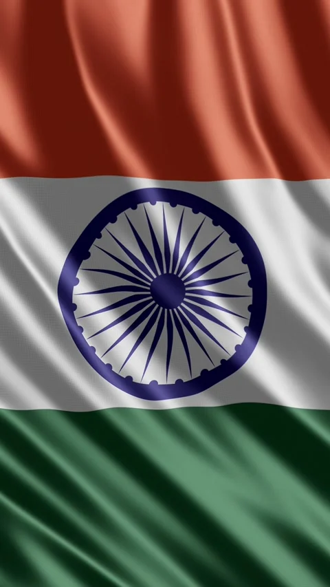 India Flag Animation. Vidéo 340260319