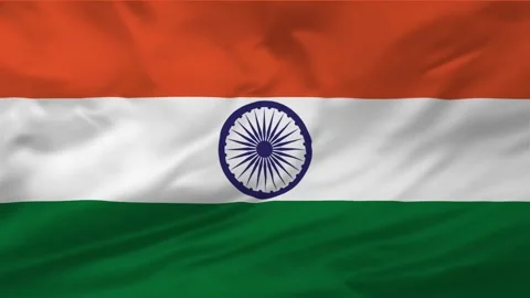 India flag background Stock Footage 263943125