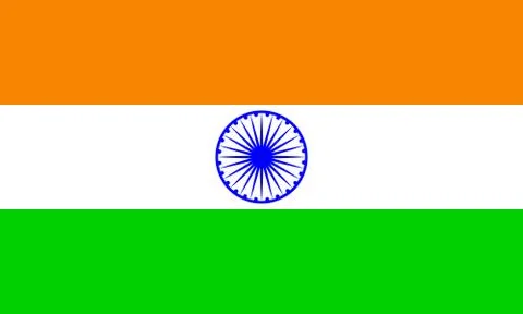 India flag background Stock Illustration