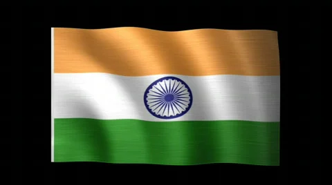 India Flag C Vidéo 116726