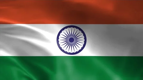 India Flag Stock Footage 262499887